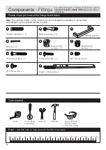 Предварительный просмотр 4 страницы Argos Sywell 615/5849 Assembly Instructions Manual