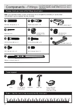 Предварительный просмотр 28 страницы Argos Sywell 615/5849 Assembly Instructions Manual