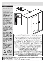 Предварительный просмотр 16 страницы Argos Sywell 615/8437 Assembly Instructions Manual