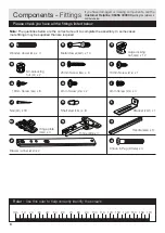 Предварительный просмотр 4 страницы Argos Tamar Bathroom 833/7146 Assembly Instructions Manual