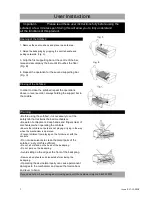 Предварительный просмотр 8 страницы Argos Tammy 879-8857 Care And User Instructions