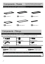 Preview for 3 page of Argos TC Marston White Shake XL Blanket Box 620/9465 Assembly Instructions Manual