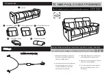 Argos TC NEW PAOLO 3 SEAT POWERED Simple Assembly Instructions preview