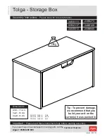 Argos Tolga 238/5273 Assembly Instructions Manual предпросмотр