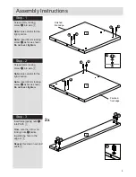 Preview for 5 page of Argos Tolga 238/5273 Assembly Instructions Manual