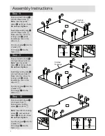 Preview for 8 page of Argos Tolga 238/5273 Assembly Instructions Manual