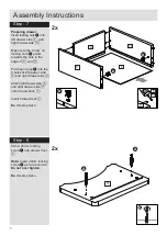 Предварительный просмотр 8 страницы Argos Tolga 2drw Bedside Assembly Instructions Manual