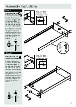 Предварительный просмотр 5 страницы Argos Toronto 697/0749 Assembly Instructions Manual