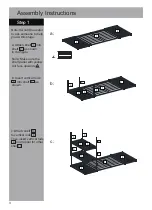 Предварительный просмотр 4 страницы Argos Triple Metal And Polycotton Wardrobe Assembly Lnstructions