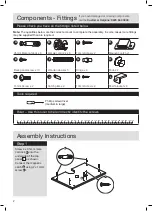 Предварительный просмотр 4 страницы Argos Under Basin Unit 833/2763 Assembly Instructions Manual