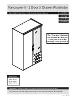 Предварительный просмотр 1 страницы Argos Vancouver II 643/7842 Assembly Instructions Manual