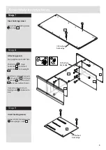 Предварительный просмотр 9 страницы Argos Vancouver II 643/7866 Assembly Instructions Manual