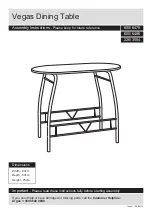 Argos Vegas 600/6479 Assembly Instructions preview