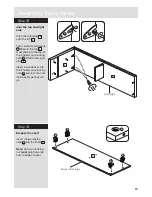 Предварительный просмотр 11 страницы Argos Venice Entertainment Unit Assembly Instructions Manual