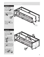 Предварительный просмотр 13 страницы Argos Venice Entertainment Unit Assembly Instructions Manual