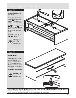 Предварительный просмотр 15 страницы Argos Venice Entertainment Unit Assembly Instructions Manual