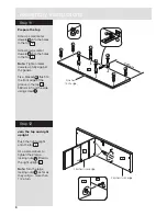 Preview for 10 page of Argos Venice Sideboard Assembly Instructions Manual