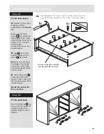 Preview for 15 page of Argos Venice Sideboard Assembly Instructions Manual