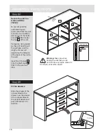 Preview for 16 page of Argos Venice Sideboard Assembly Instructions Manual