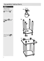 Предварительный просмотр 4 страницы Argos Verona 609/5026 Assembly Instructions Manual