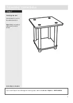 Предварительный просмотр 5 страницы Argos Verona 609/5026 Assembly Instructions Manual