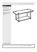 Предварительный просмотр 5 страницы Argos Verona 609/5033 Assembly Instructions Manual