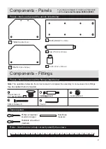 Предварительный просмотр 3 страницы Argos Verona 609/5057 Assembly Instructions Manual