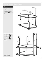 Предварительный просмотр 5 страницы Argos Verona 609/5057 Assembly Instructions Manual