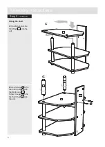 Предварительный просмотр 6 страницы Argos Verona 609/5057 Assembly Instructions Manual