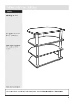 Предварительный просмотр 9 страницы Argos Verona 609/5057 Assembly Instructions Manual