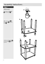 Preview for 4 page of Argos Verona 609/5088 Assembly Instructions Manual