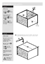 Предварительный просмотр 8 страницы Argos Walton 145/0233 Assembly Instructions Manual