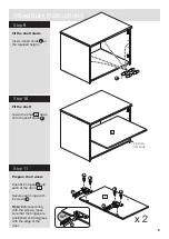 Предварительный просмотр 9 страницы Argos Walton 145/0233 Assembly Instructions Manual