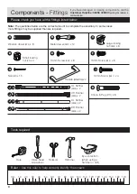 Preview for 4 page of Argos Walton 166/2629 Assembly Instructions Manual