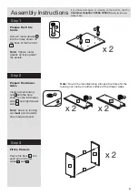 Preview for 5 page of Argos Walton 166/2629 Assembly Instructions Manual