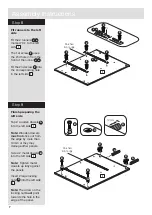 Preview for 8 page of Argos Walton 166/2629 Assembly Instructions Manual