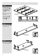 Preview for 10 page of Argos Washington Assembly Instructions Manual