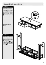 Предварительный просмотр 5 страницы Argos Westminster 424/3485 Assembly Instructions Manual