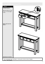 Предварительный просмотр 7 страницы Argos Westminster 424/3485 Assembly Instructions Manual