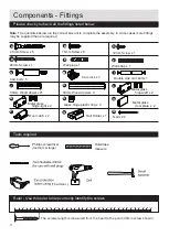 Preview for 4 page of Argos White Media Storage Unit With Glass Doors 395/5956 Assembly Instructions Manual