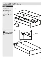 Preview for 9 page of Argos White Media Storage Unit With Glass Doors 395/5956 Assembly Instructions Manual