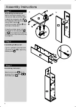 Предварительный просмотр 5 страницы Argos White Tidy Cupboard 830/1732 Assembly Instructions Manual