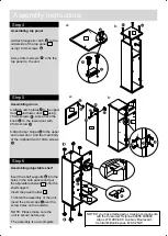 Предварительный просмотр 6 страницы Argos White Tidy Cupboard 830/1732 Assembly Instructions Manual