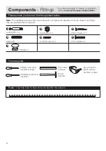 Предварительный просмотр 4 страницы Argos White Tongue & Groove 2 Drawer Unit Assembly Instructions Manual