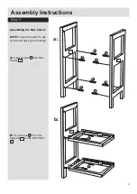 Предварительный просмотр 5 страницы Argos White Tongue & Groove 2 Drawer Unit Assembly Instructions Manual