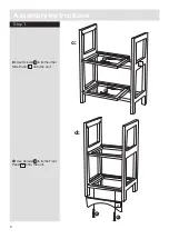 Предварительный просмотр 6 страницы Argos White Tongue & Groove 2 Drawer Unit Assembly Instructions Manual