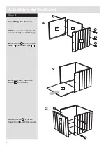 Предварительный просмотр 8 страницы Argos White Tongue & Groove 2 Drawer Unit Assembly Instructions Manual