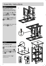 Предварительный просмотр 14 страницы Argos White Tongue & Groove 2 Drawer Unit Assembly Instructions Manual