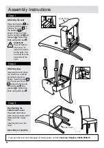 Предварительный просмотр 4 страницы Argos Wickham 603/0115 Assembly Instructions Manual