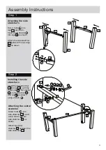 Предварительный просмотр 5 страницы Argos WILTSHIRE OAK 150 Assembly Instructions Manual